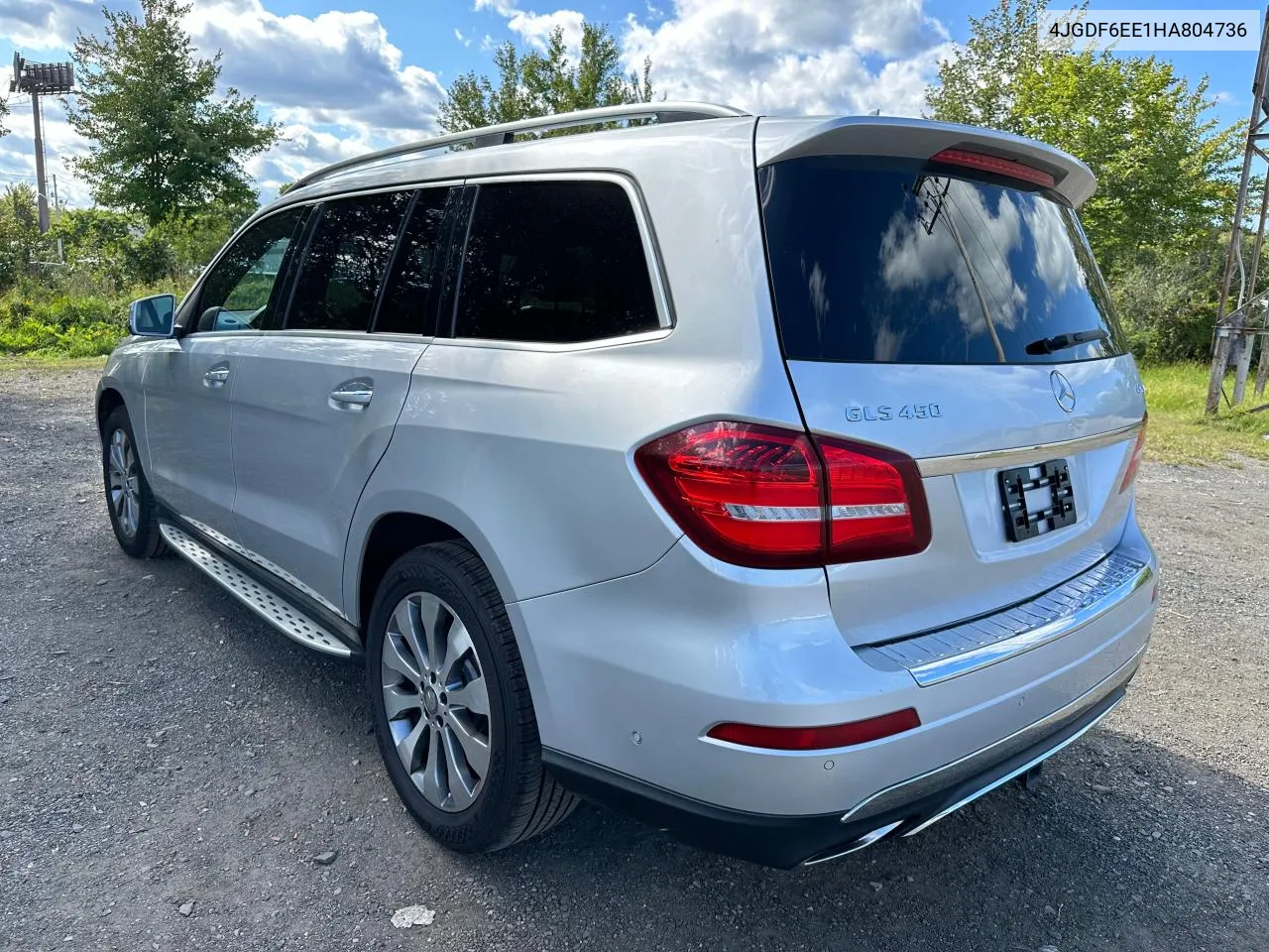 2017 Mercedes-Benz Gls 450 4Matic VIN: 4JGDF6EE1HA804736 Lot: 75865814