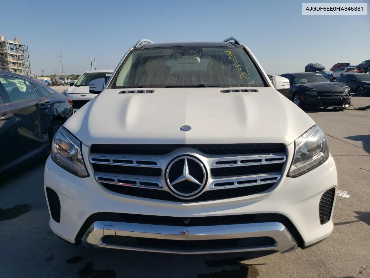 2017 Mercedes-Benz Gls 450 4Matic VIN: 4JGDF6EE0HA846881 Lot: 76390334