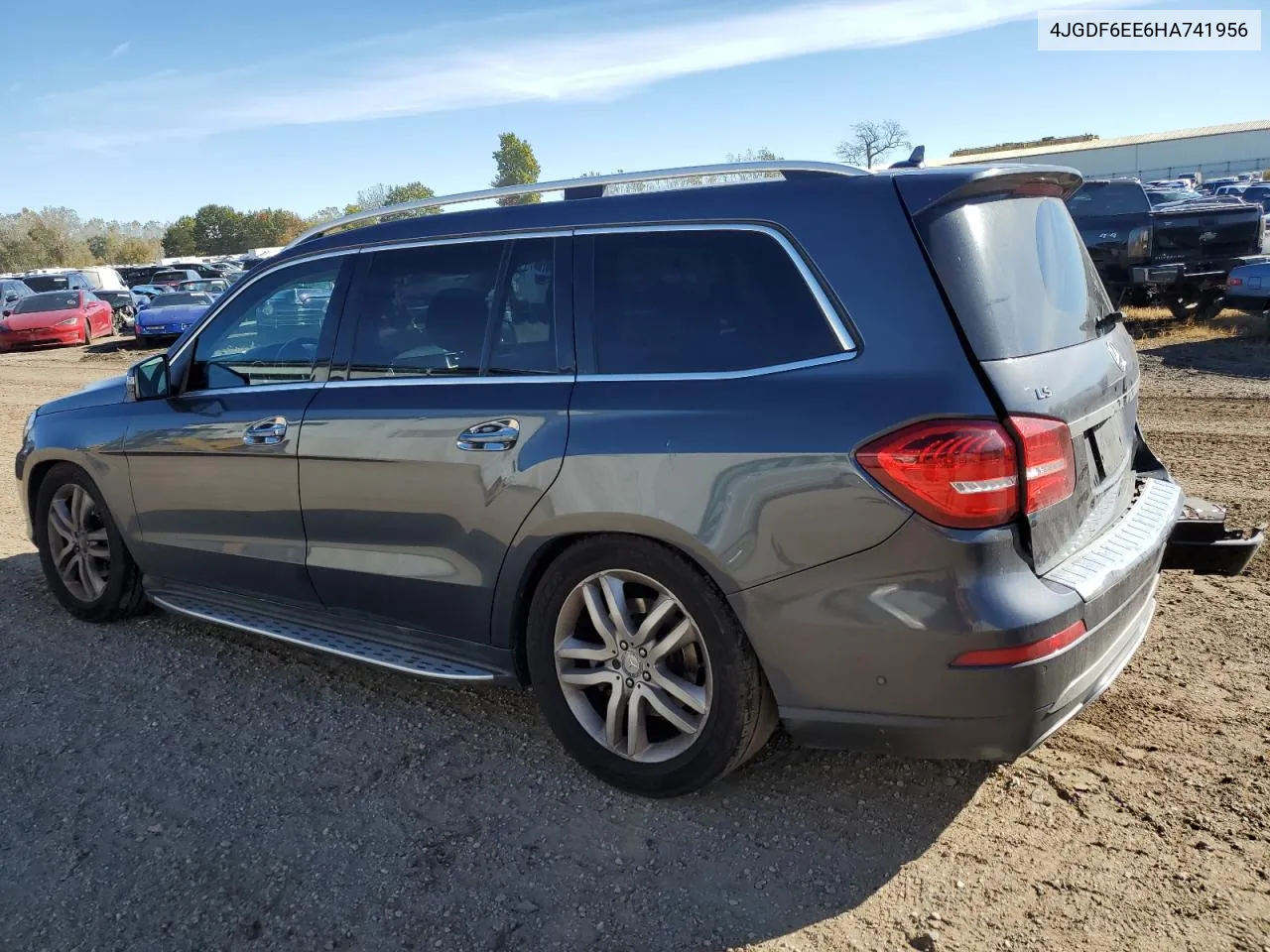 2017 Mercedes-Benz Gls 450 4Matic VIN: 4JGDF6EE6HA741956 Lot: 76453314