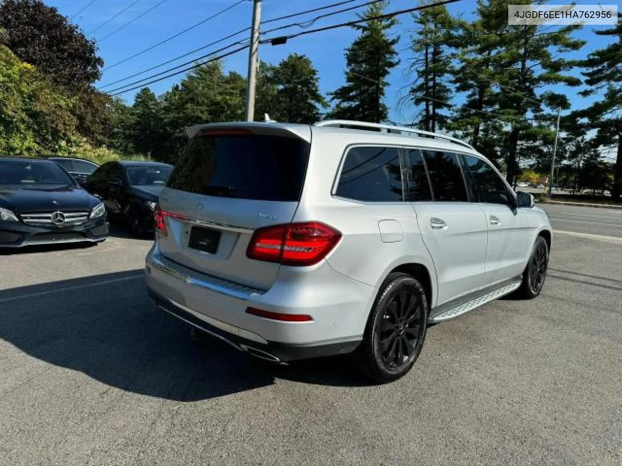 2017 Mercedes-Benz Gls 450 4Matic VIN: 4JGDF6EE1HA762956 Lot: 76762344