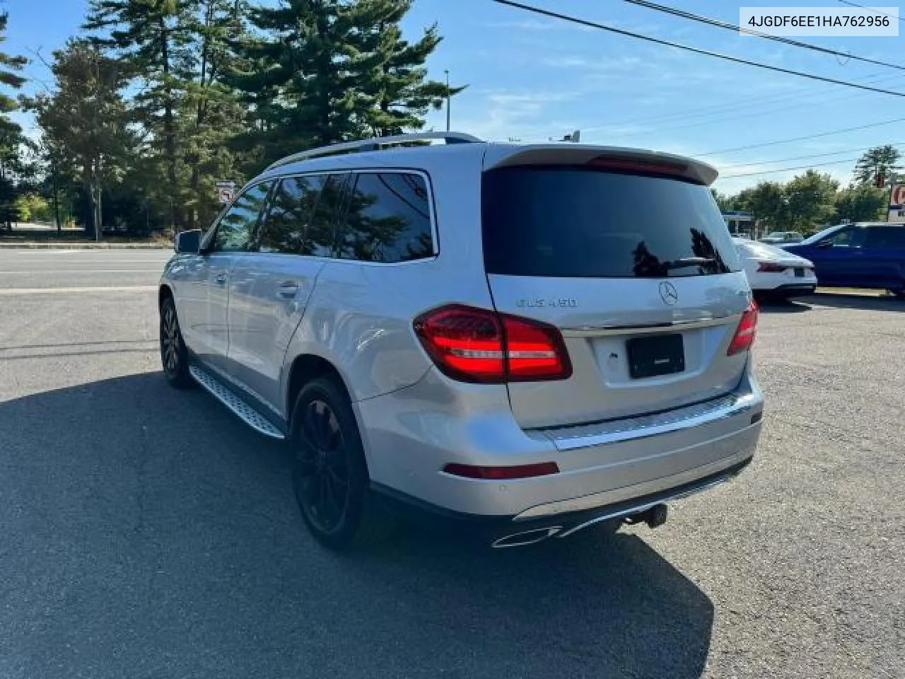 2017 Mercedes-Benz Gls 450 4Matic VIN: 4JGDF6EE1HA762956 Lot: 76762344