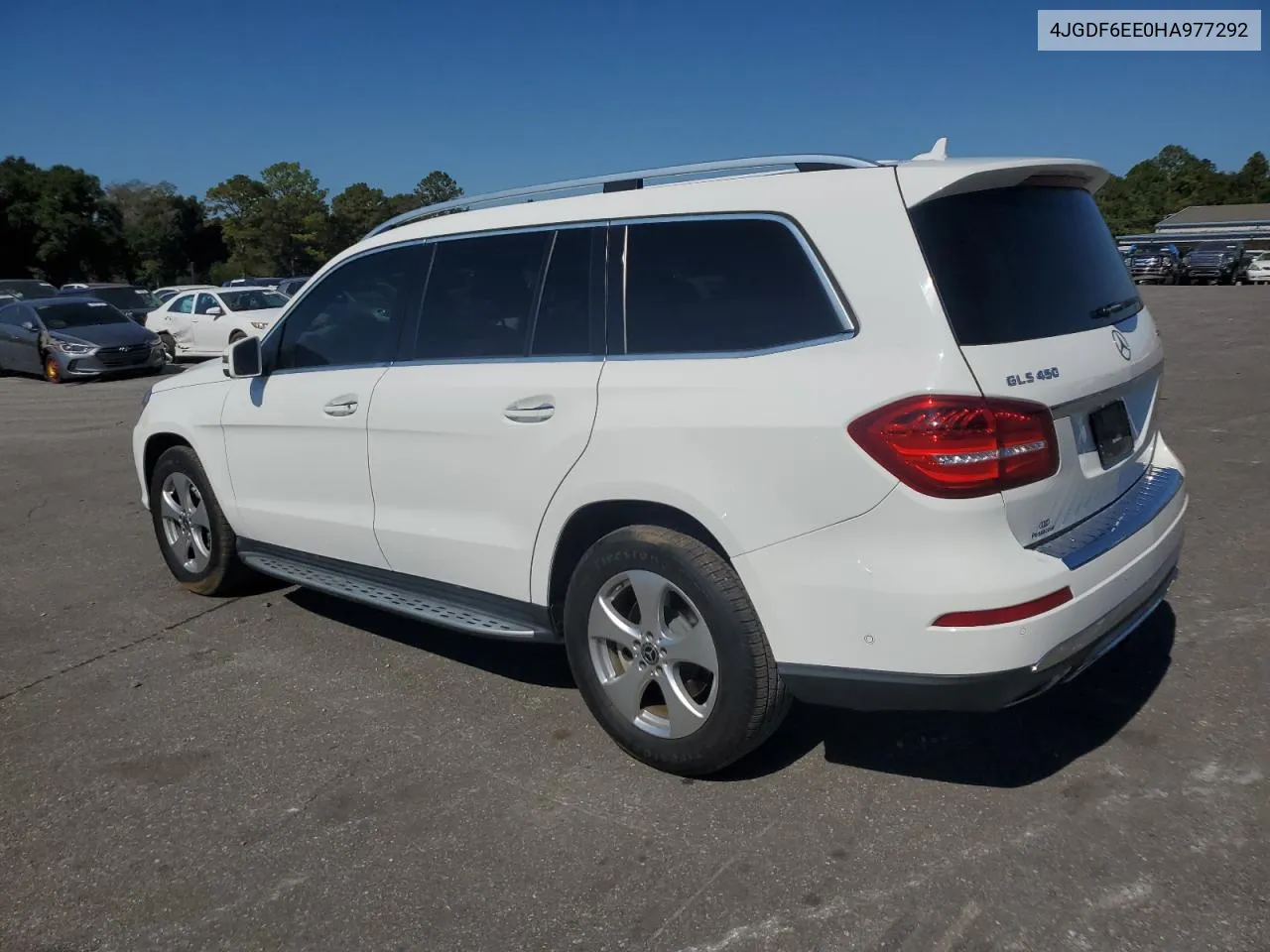 2017 Mercedes-Benz Gls 450 4Matic VIN: 4JGDF6EE0HA977292 Lot: 77781094