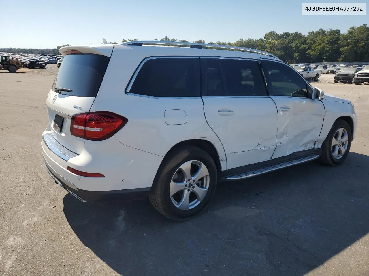 2017 Mercedes-Benz Gls 450 4Matic VIN: 4JGDF6EE0HA977292 Lot: 77781094