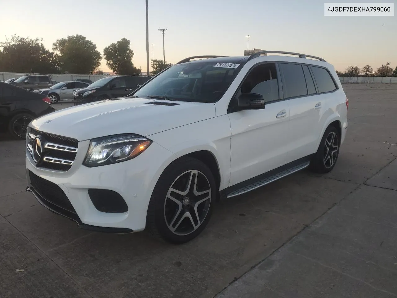 2017 Mercedes-Benz Gls 550 4Matic VIN: 4JGDF7DEXHA799060 Lot: 78172724