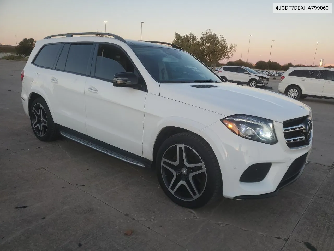 2017 Mercedes-Benz Gls 550 4Matic VIN: 4JGDF7DEXHA799060 Lot: 78172724