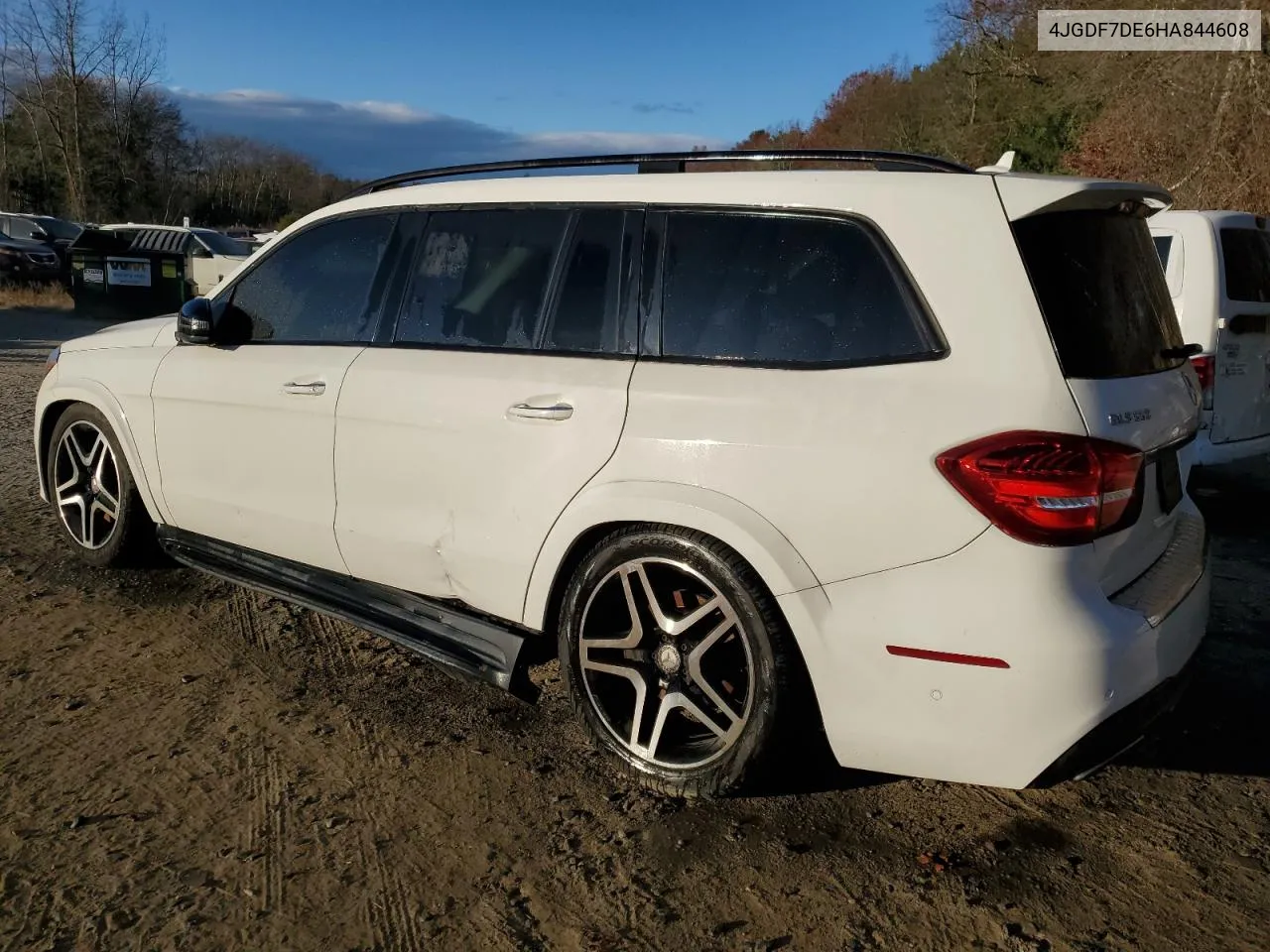 2017 Mercedes-Benz Gls 550 4Matic VIN: 4JGDF7DE6HA844608 Lot: 78391274