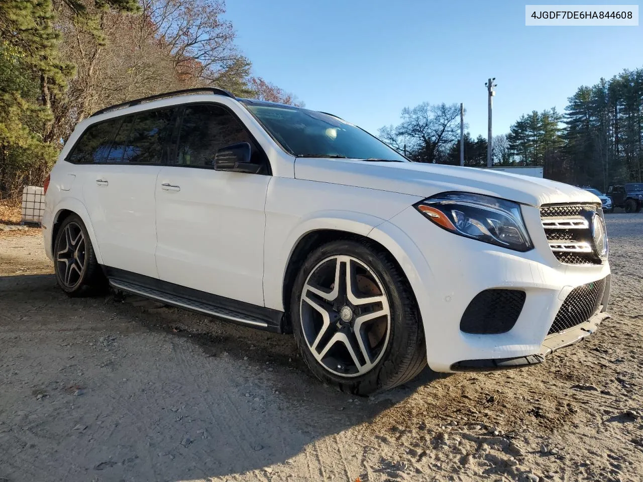 2017 Mercedes-Benz Gls 550 4Matic VIN: 4JGDF7DE6HA844608 Lot: 78391274