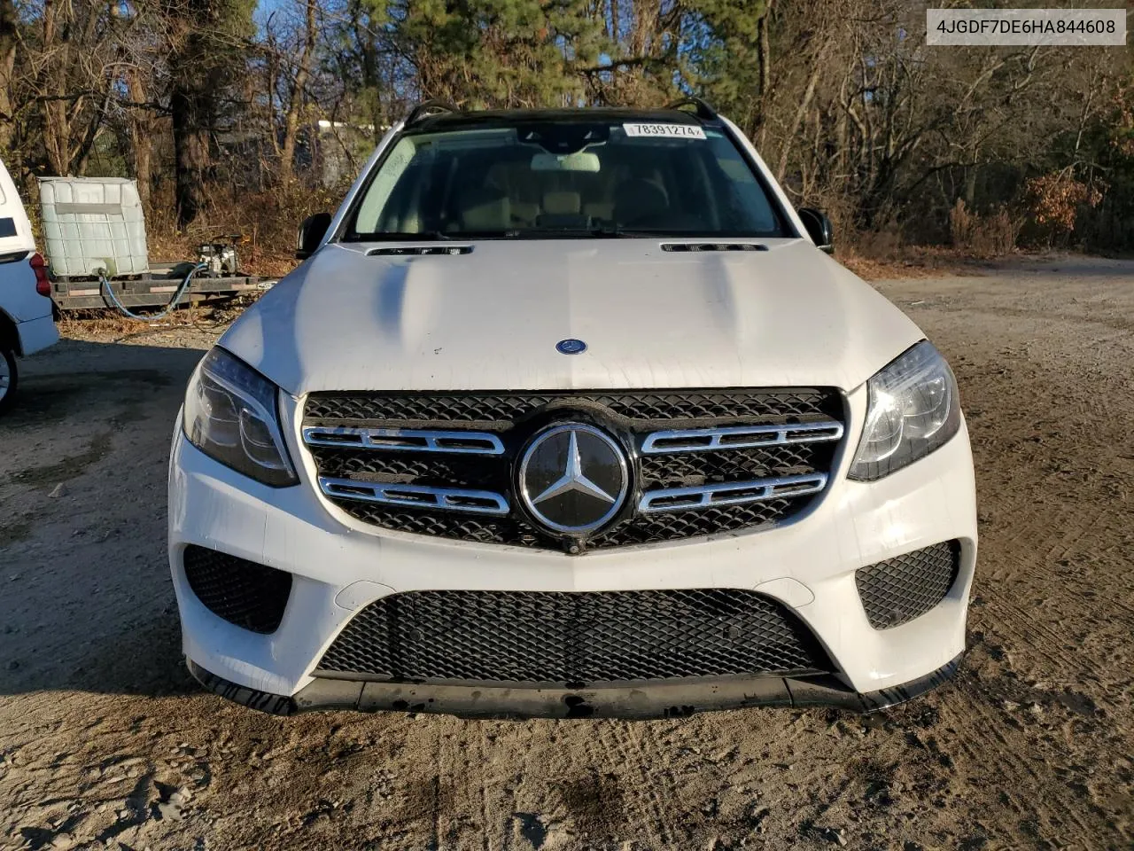 2017 Mercedes-Benz Gls 550 4Matic VIN: 4JGDF7DE6HA844608 Lot: 78391274