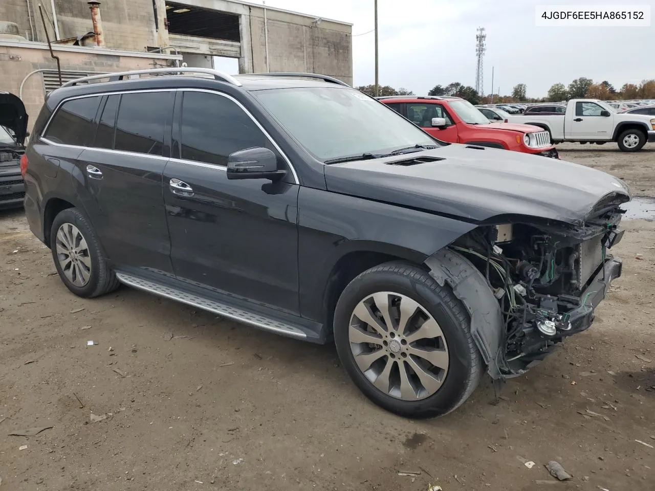 2017 Mercedes-Benz Gls 450 4Matic VIN: 4JGDF6EE5HA865152 Lot: 78452874