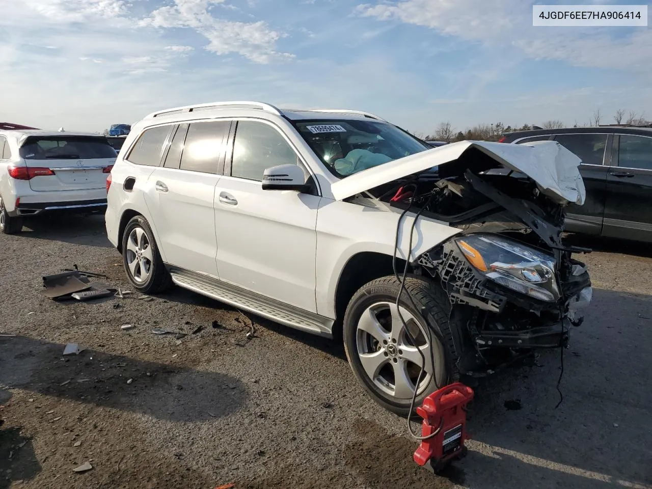 2017 Mercedes-Benz Gls 450 4Matic VIN: 4JGDF6EE7HA906414 Lot: 78699474