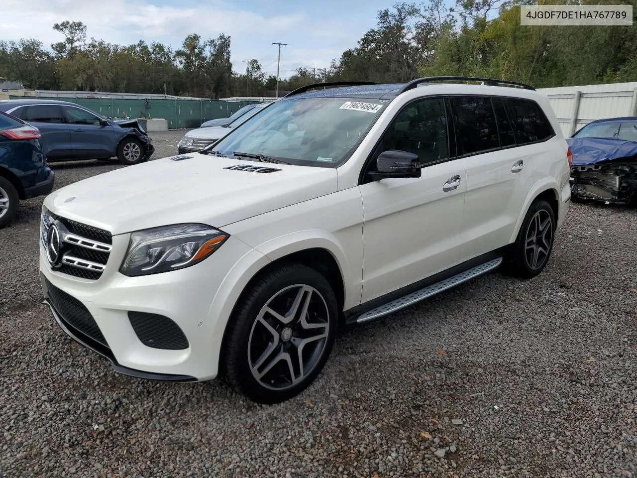 2017 Mercedes-Benz Gls 550 4Matic VIN: 4JGDF7DE1HA767789 Lot: 79624664