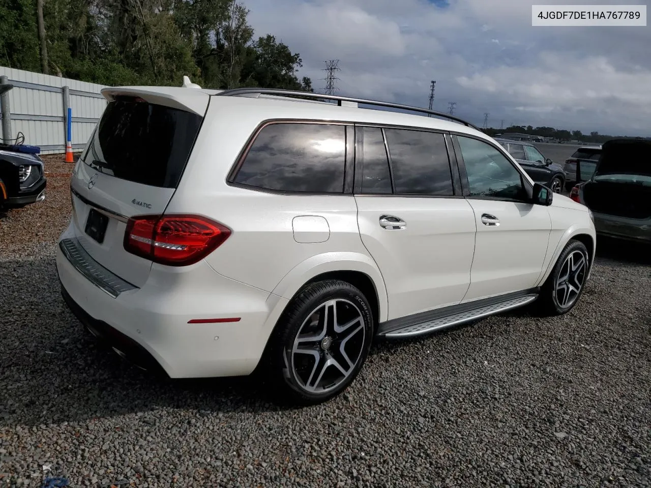 2017 Mercedes-Benz Gls 550 4Matic VIN: 4JGDF7DE1HA767789 Lot: 79624664