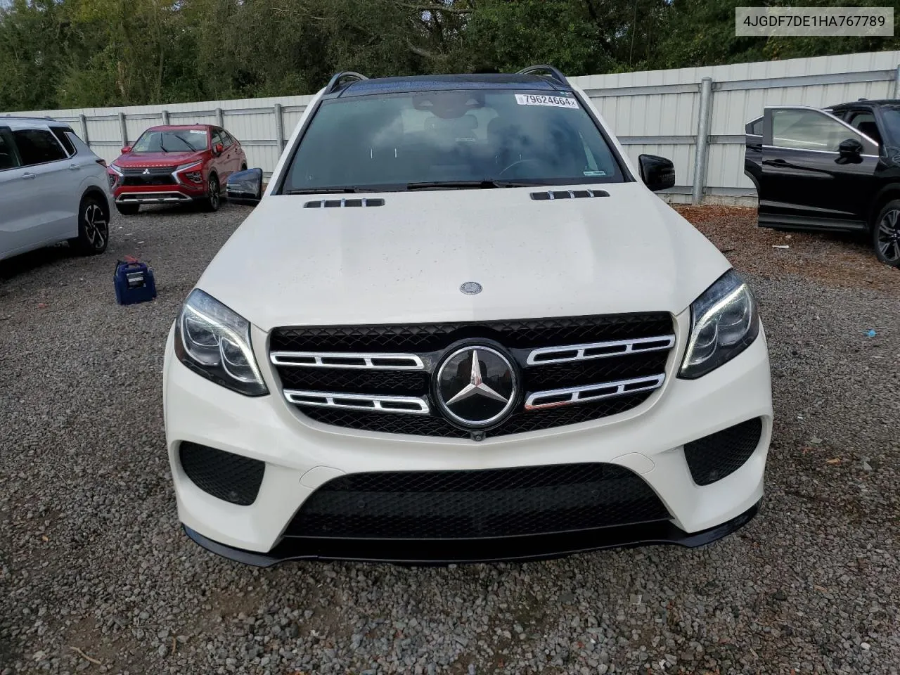 2017 Mercedes-Benz Gls 550 4Matic VIN: 4JGDF7DE1HA767789 Lot: 79624664