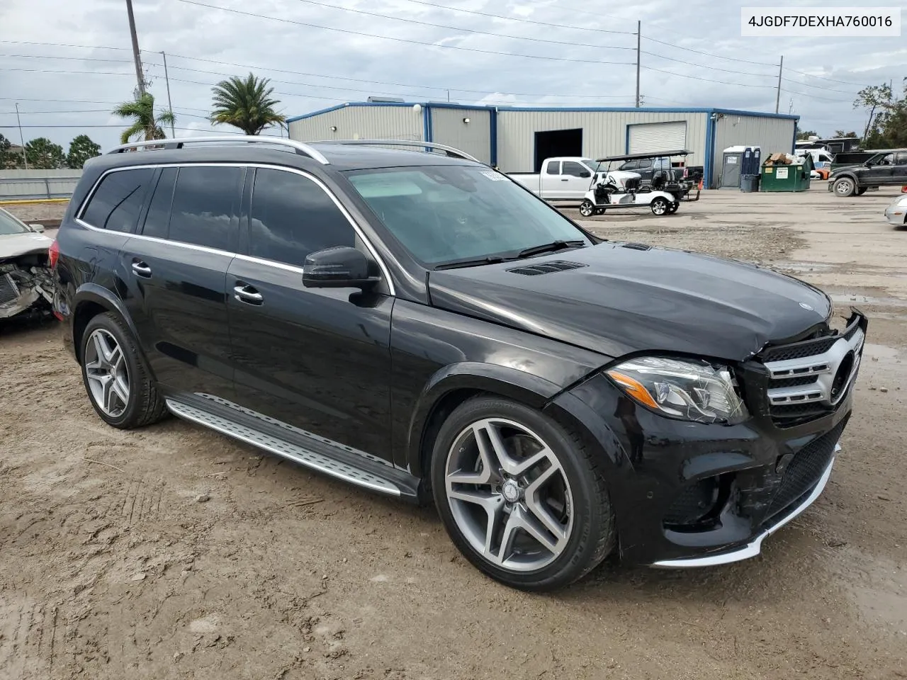 2017 Mercedes-Benz Gls 550 4Matic VIN: 4JGDF7DEXHA760016 Lot: 79753914