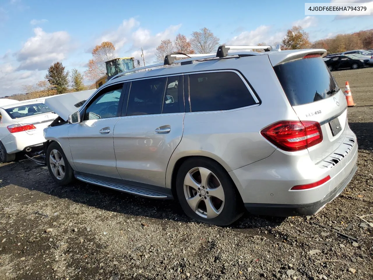 2017 Mercedes-Benz Gls 450 4Matic VIN: 4JGDF6EE6HA794379 Lot: 79882544