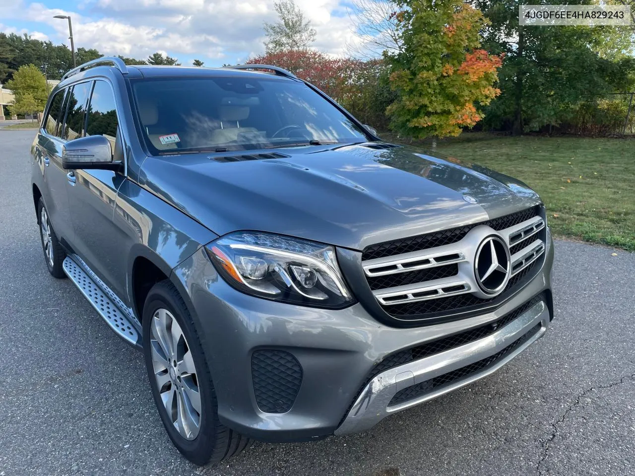 2017 Mercedes-Benz Gls 450 4Matic VIN: 4JGDF6EE4HA829243 Lot: 80482554