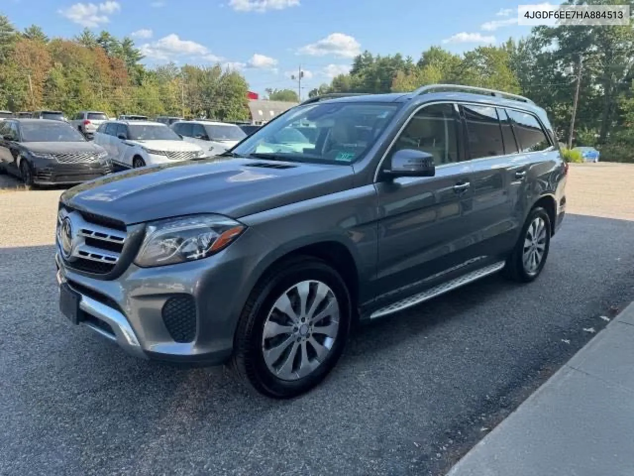 2017 Mercedes-Benz Gls 450 4M VIN: 4JGDF6EE7HA884513 Lot: 80935644