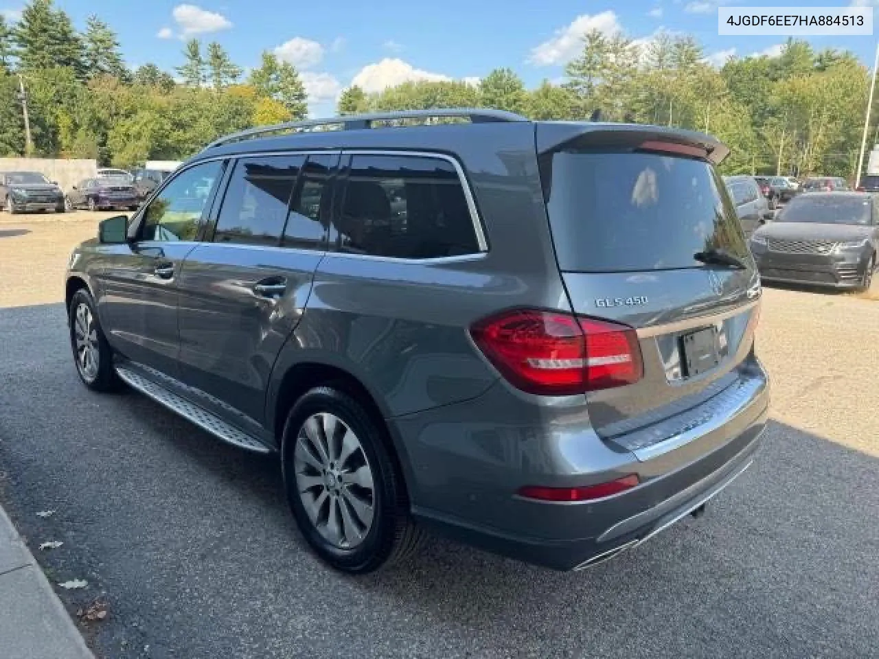 2017 Mercedes-Benz Gls 450 4M VIN: 4JGDF6EE7HA884513 Lot: 80935644