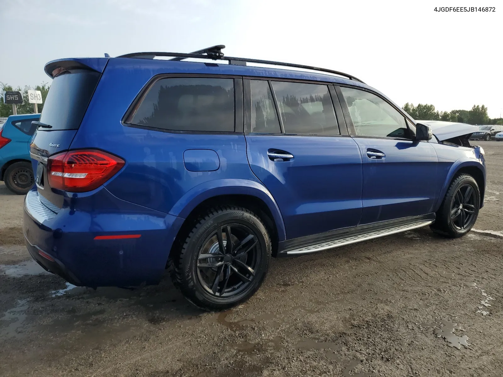 2018 Mercedes-Benz Gls 450 4Matic VIN: 4JGDF6EE5JB146872 Lot: 62711224