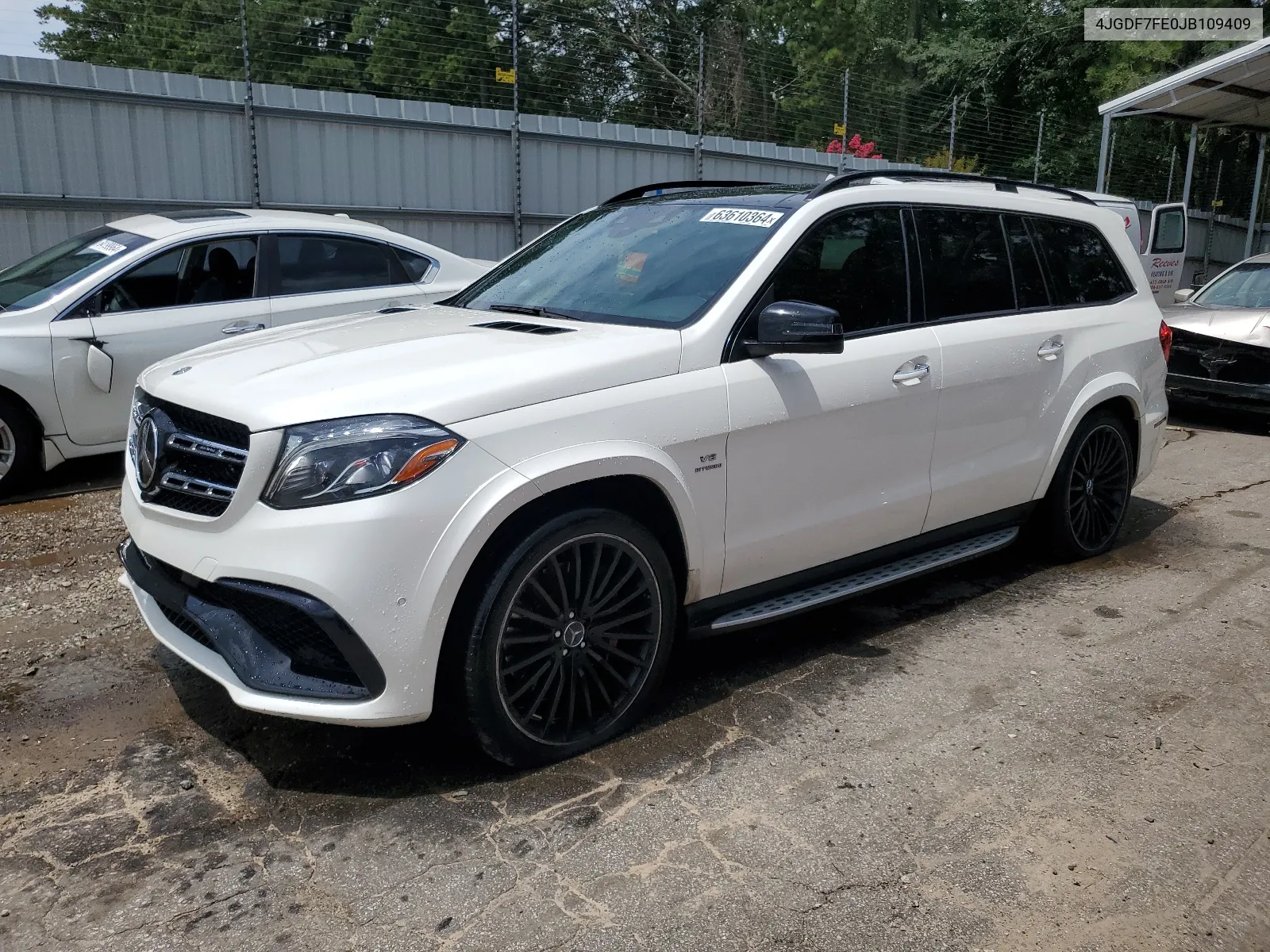 2018 Mercedes-Benz Gls 63 Amg 4Matic VIN: 4JGDF7FE0JB109409 Lot: 63610364