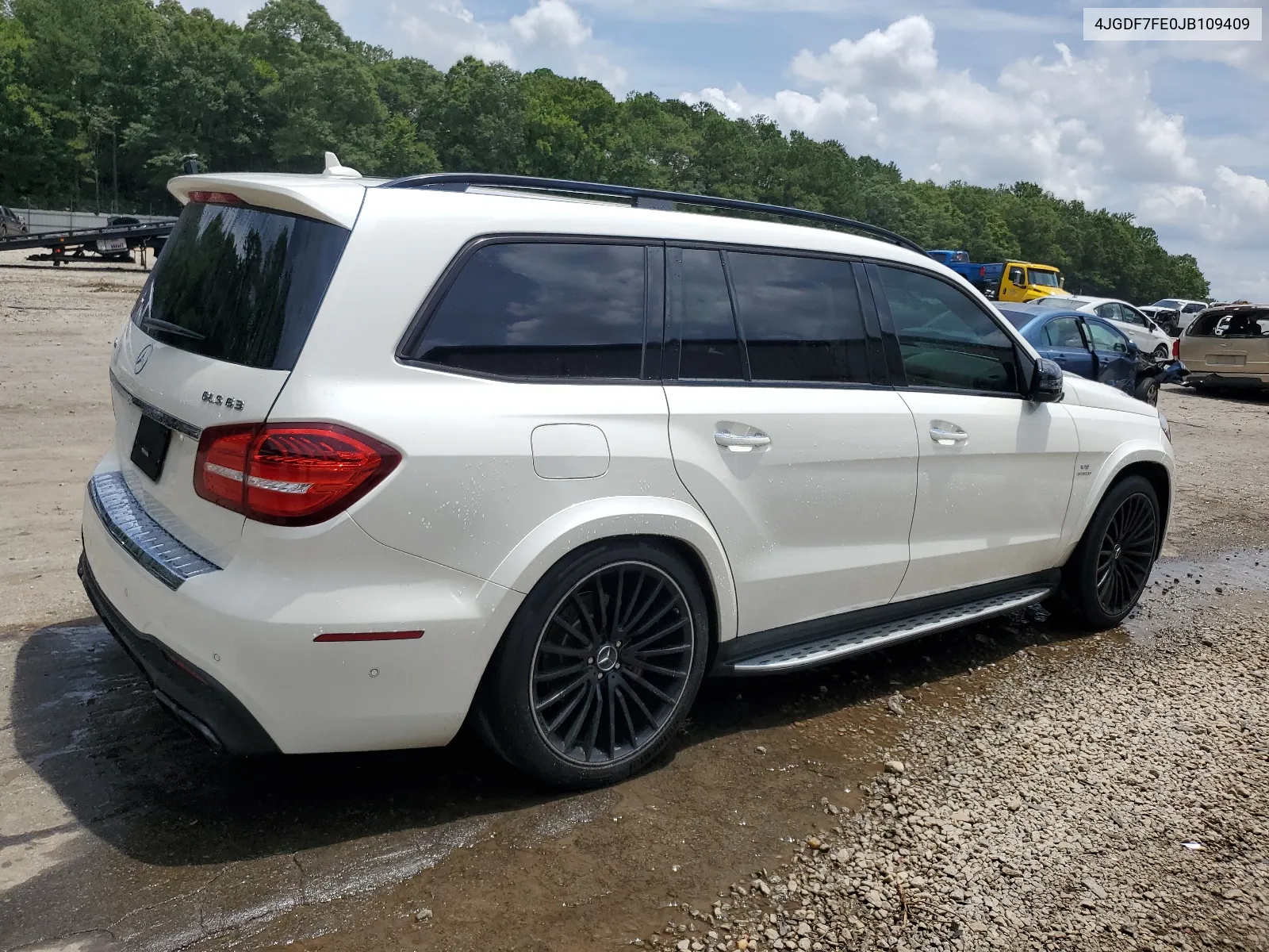 2018 Mercedes-Benz Gls 63 Amg 4Matic VIN: 4JGDF7FE0JB109409 Lot: 63610364