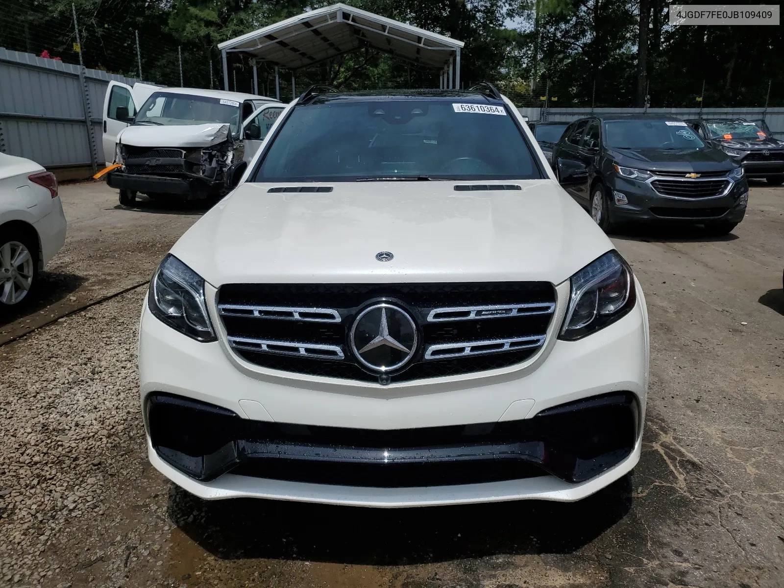 2018 Mercedes-Benz Gls 63 Amg 4Matic VIN: 4JGDF7FE0JB109409 Lot: 63610364