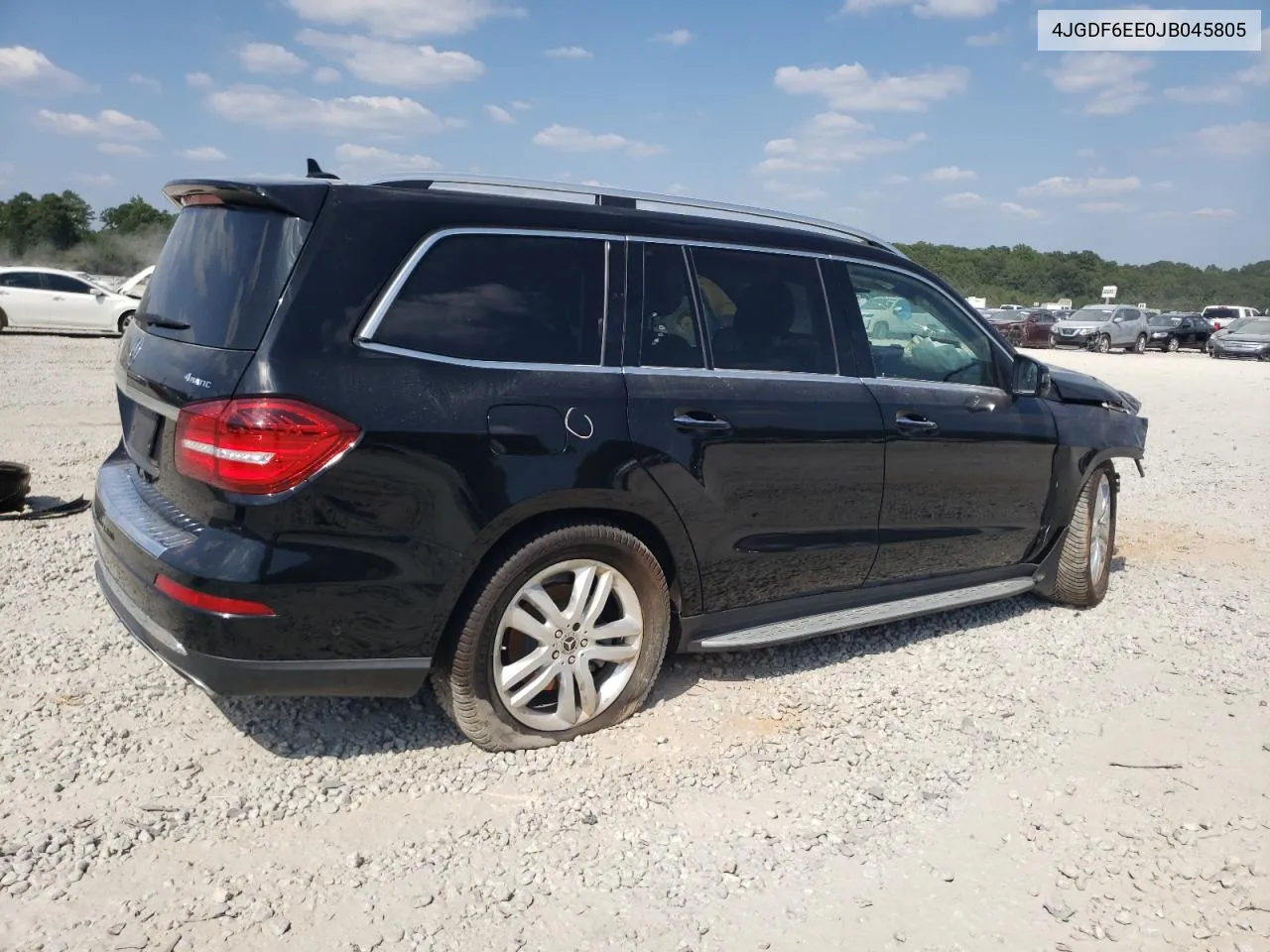 2018 Mercedes-Benz Gls 450 4Matic VIN: 4JGDF6EE0JB045805 Lot: 68050584