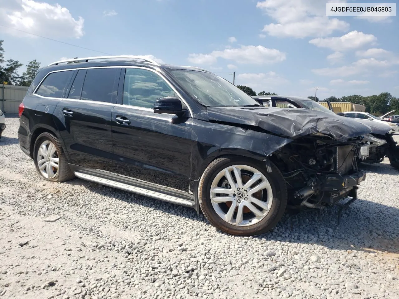 2018 Mercedes-Benz Gls 450 4Matic VIN: 4JGDF6EE0JB045805 Lot: 68050584