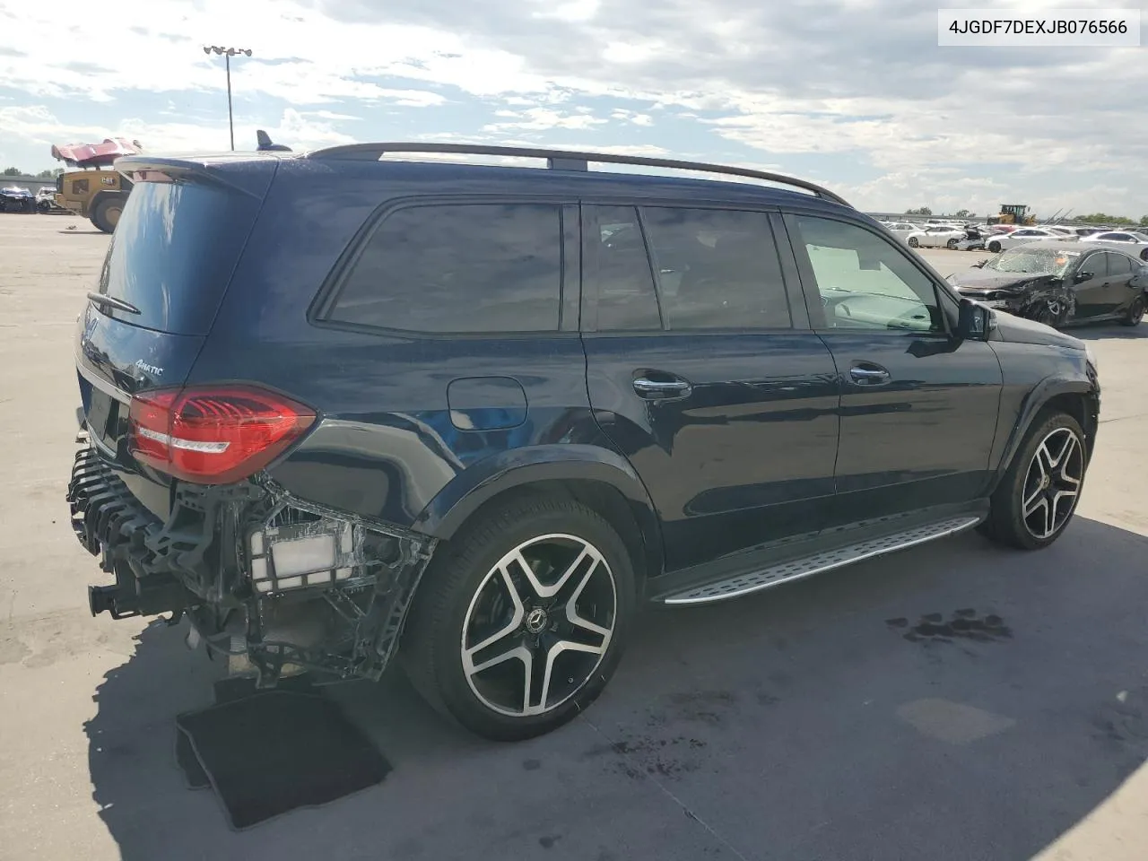 2018 Mercedes-Benz Gls 550 4Matic VIN: 4JGDF7DEXJB076566 Lot: 68978794