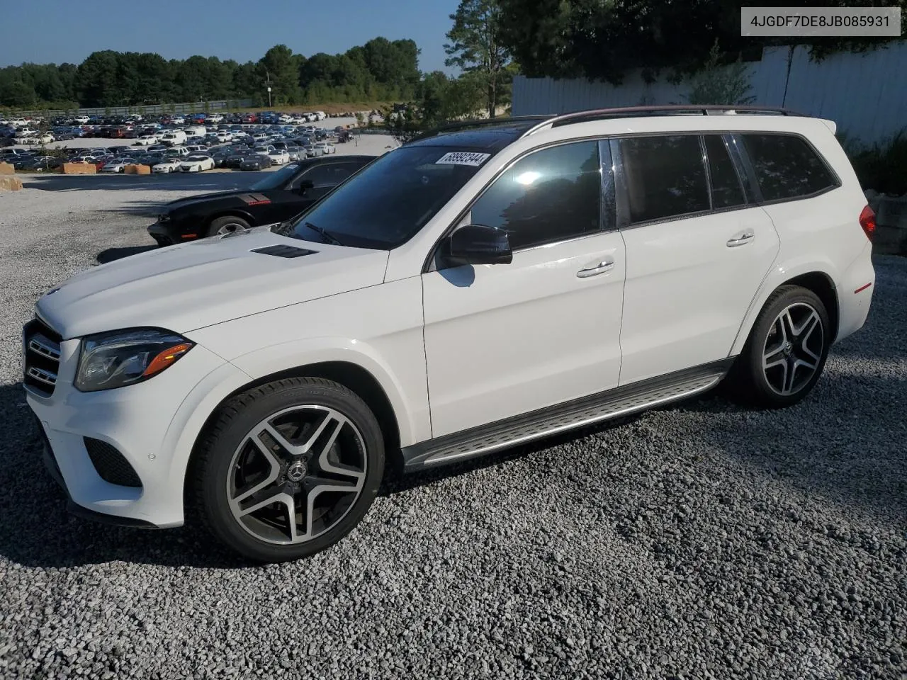 2018 Mercedes-Benz Gls 550 4Matic VIN: 4JGDF7DE8JB085931 Lot: 68992344