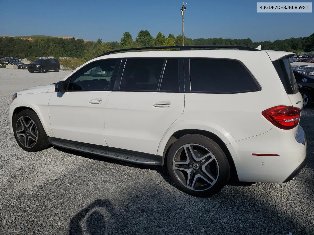 2018 Mercedes-Benz Gls 550 4Matic VIN: 4JGDF7DE8JB085931 Lot: 68992344