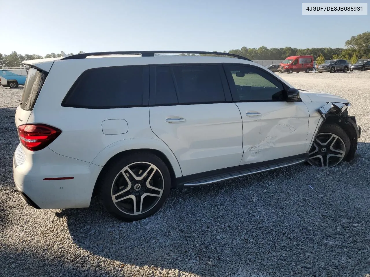 2018 Mercedes-Benz Gls 550 4Matic VIN: 4JGDF7DE8JB085931 Lot: 68992344