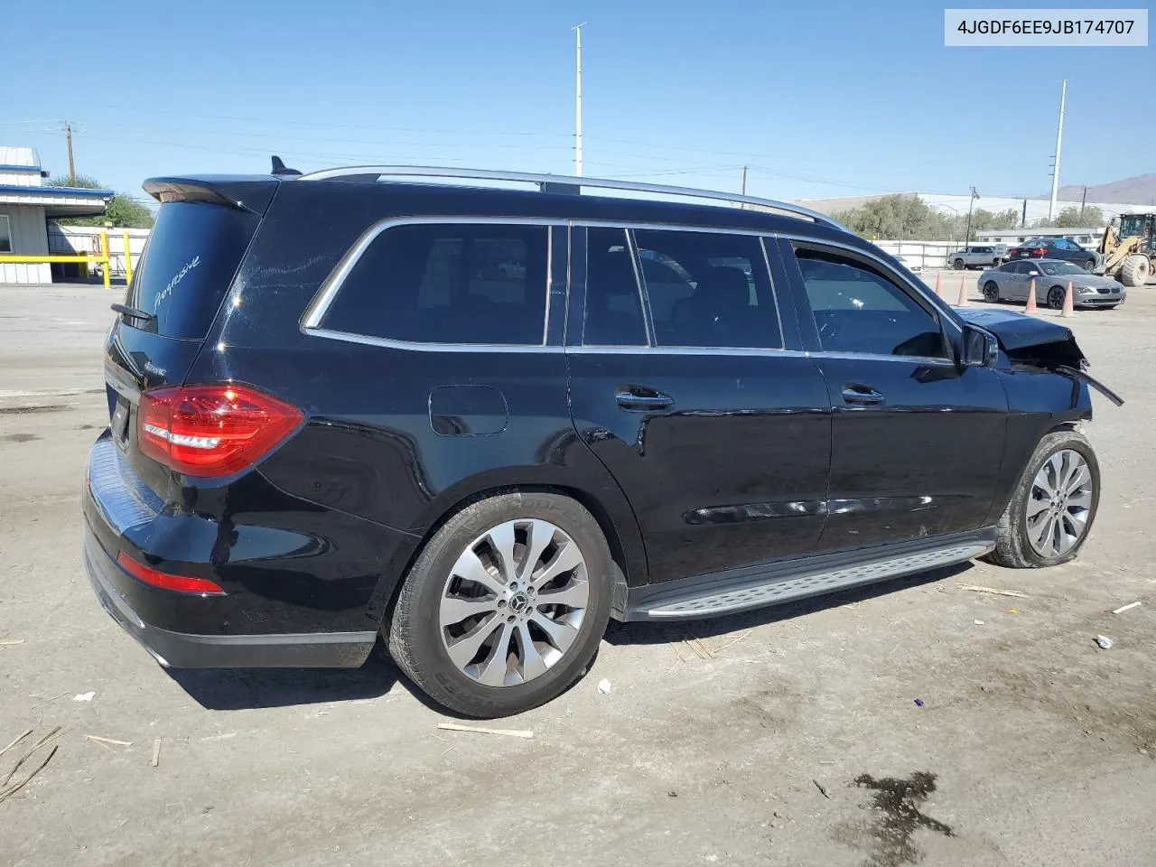 2018 Mercedes-Benz Gls 450 4Matic VIN: 4JGDF6EE9JB174707 Lot: 69720774