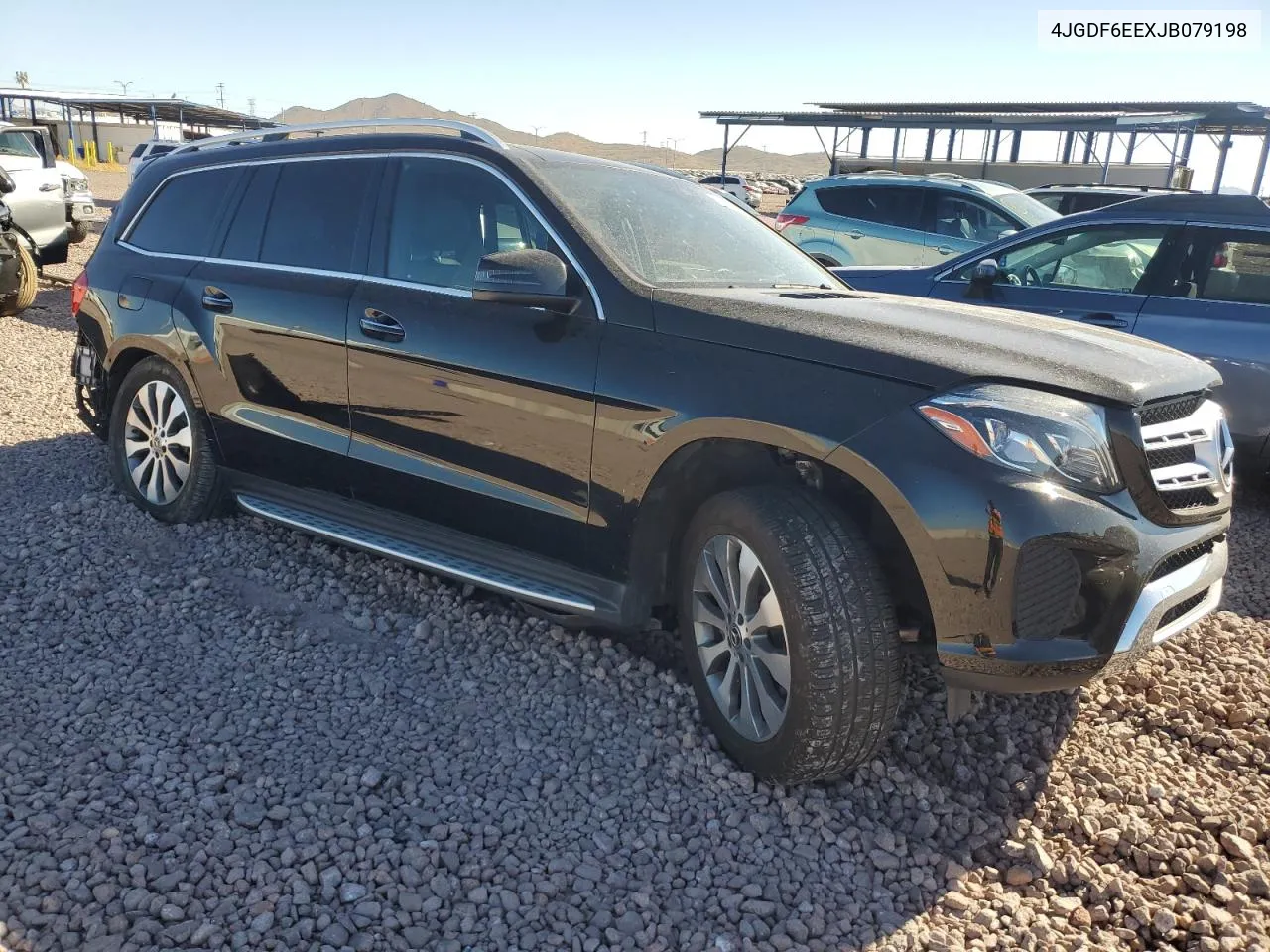 2018 Mercedes-Benz Gls 450 4Matic VIN: 4JGDF6EEXJB079198 Lot: 71256604