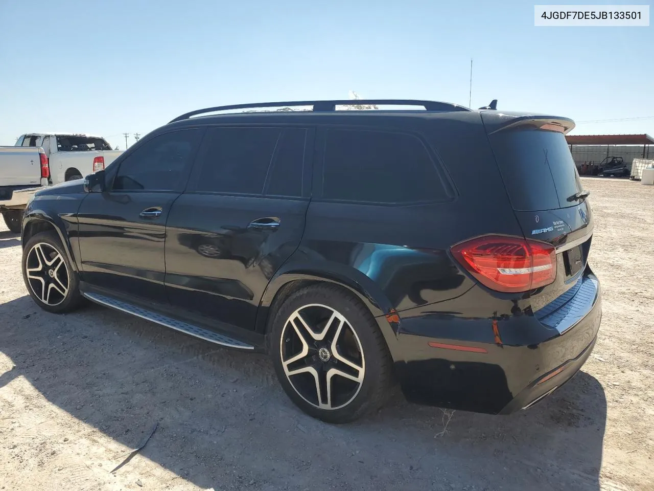 2018 Mercedes-Benz Gls 550 4Matic VIN: 4JGDF7DE5JB133501 Lot: 71313634