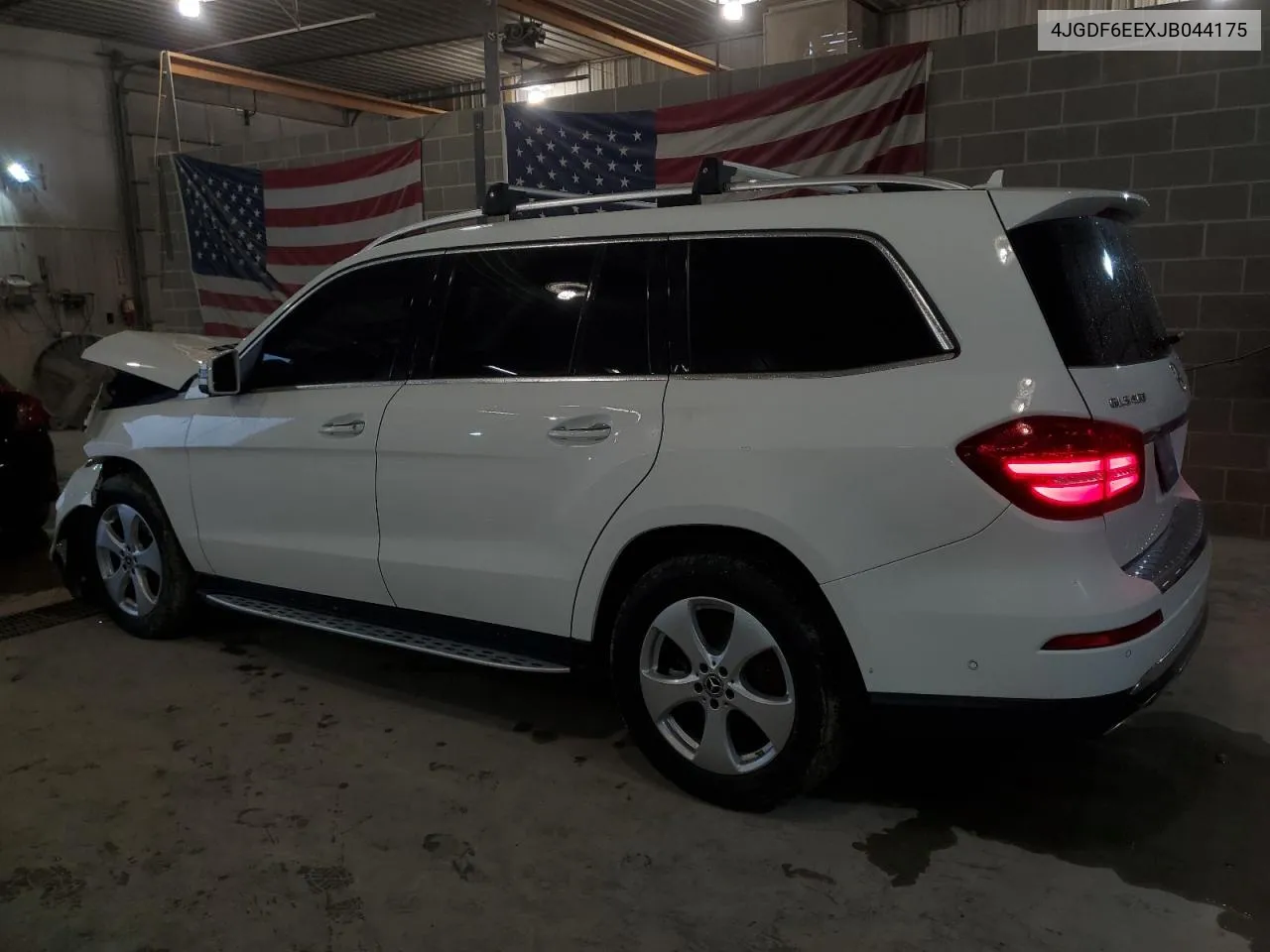 2018 Mercedes-Benz Gls 450 4Matic VIN: 4JGDF6EEXJB044175 Lot: 71589324