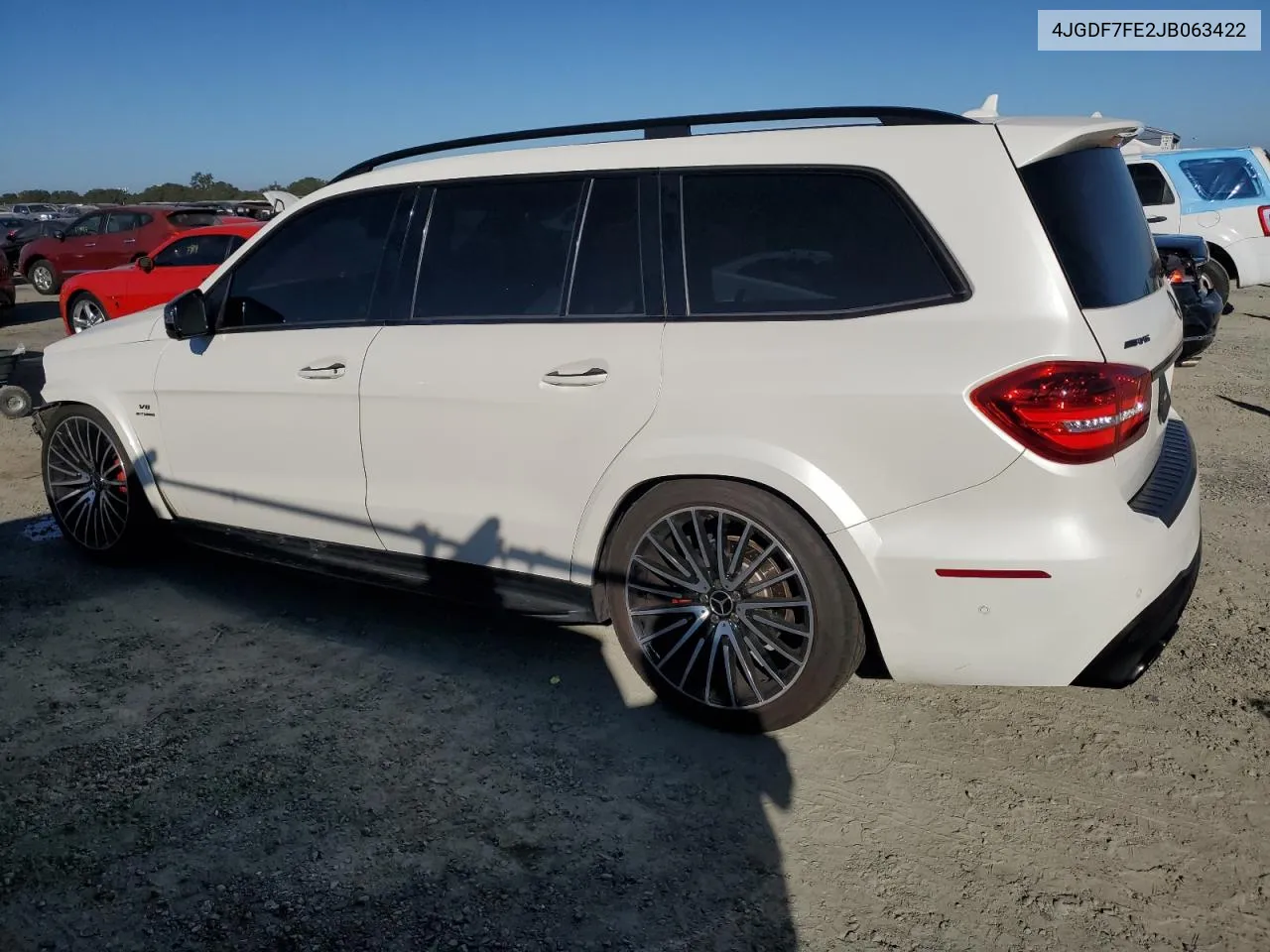 2018 Mercedes-Benz Gls 63 Amg 4Matic VIN: 4JGDF7FE2JB063422 Lot: 72320134