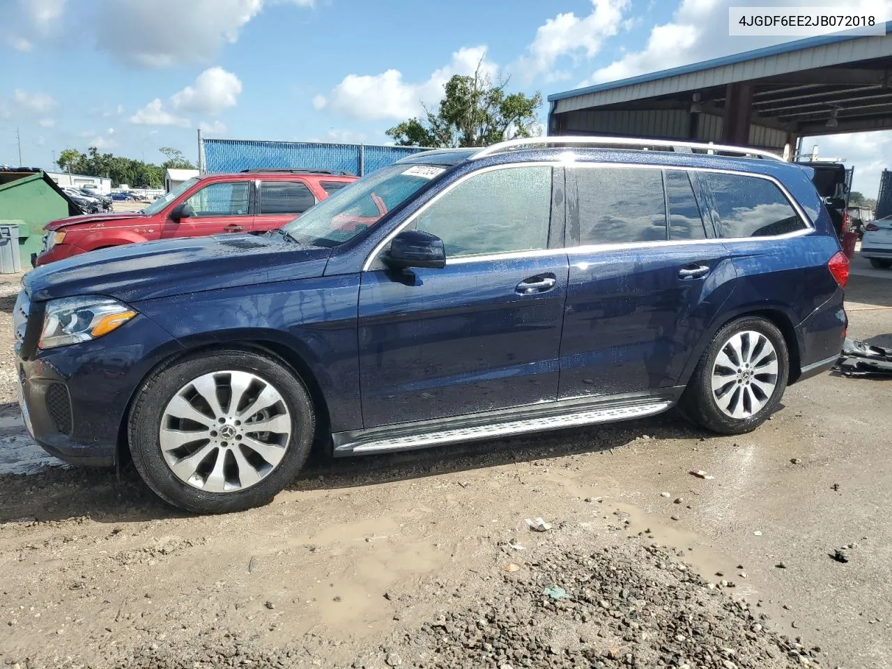 2018 Mercedes-Benz Gls 450 4Matic VIN: 4JGDF6EE2JB072018 Lot: 72327534