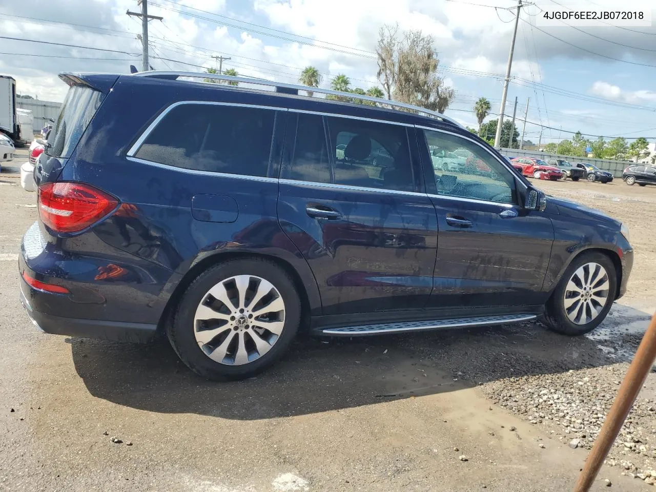 2018 Mercedes-Benz Gls 450 4Matic VIN: 4JGDF6EE2JB072018 Lot: 72327534