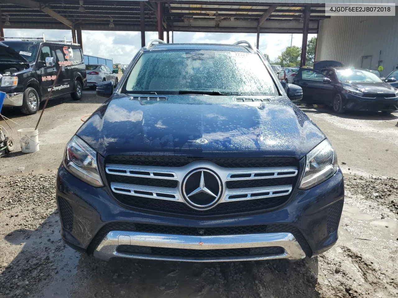 2018 Mercedes-Benz Gls 450 4Matic VIN: 4JGDF6EE2JB072018 Lot: 72327534