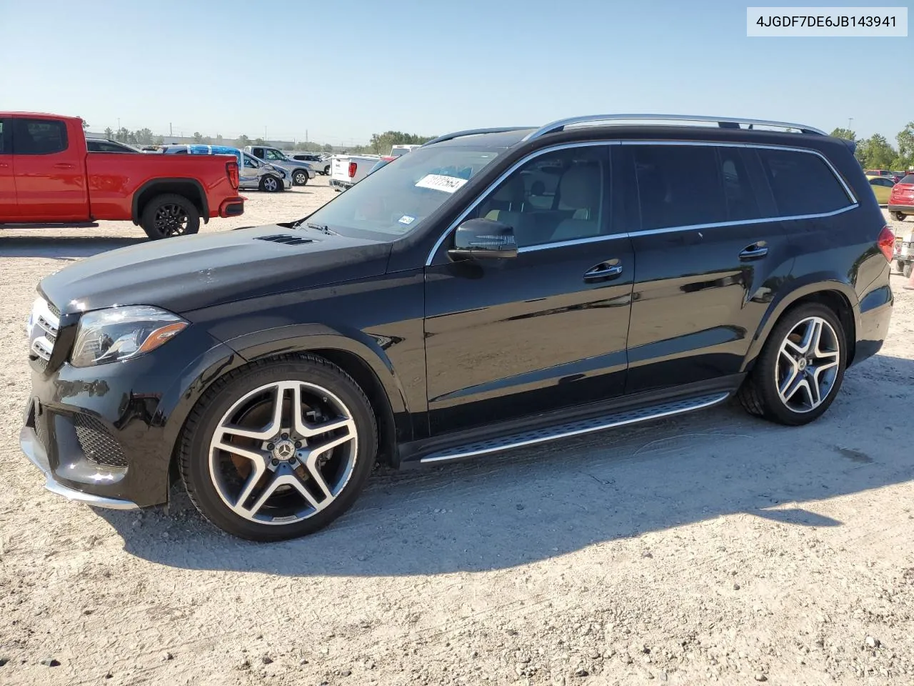 2018 Mercedes-Benz Gls 550 4Matic VIN: 4JGDF7DE6JB143941 Lot: 72722564