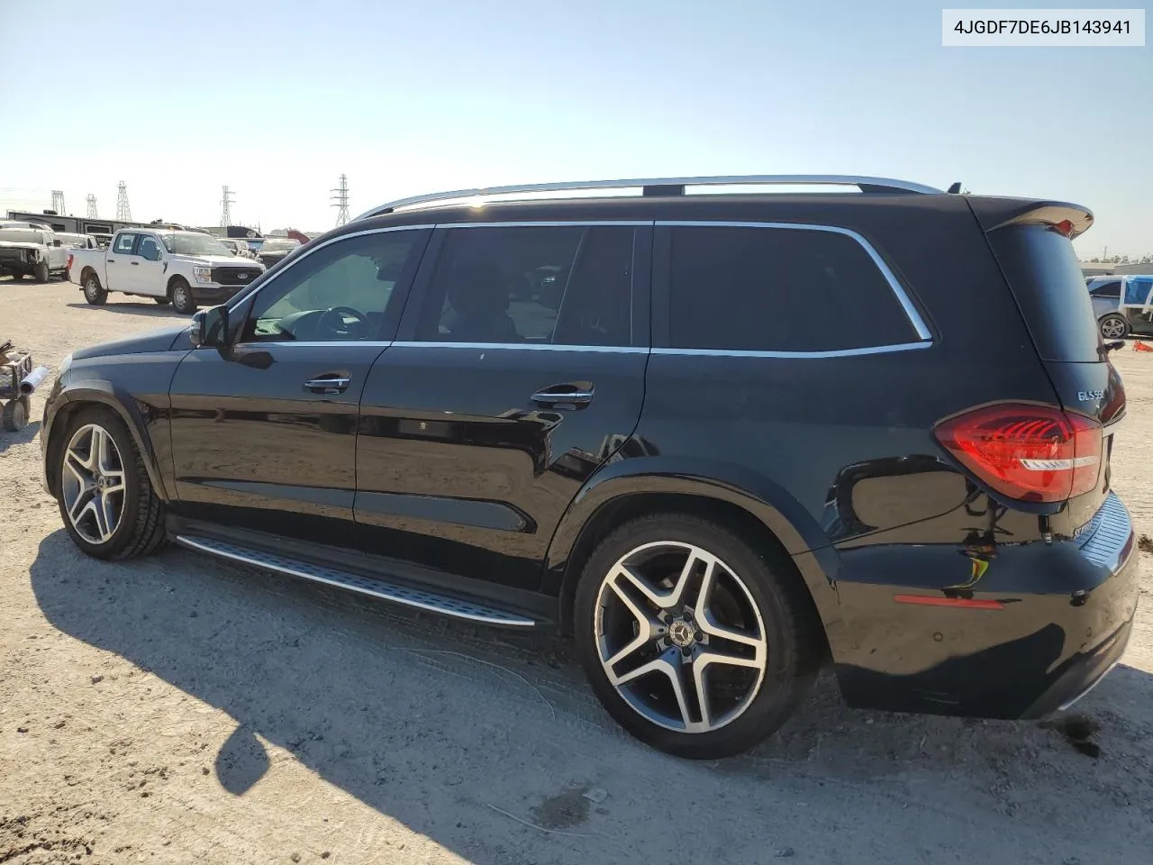 2018 Mercedes-Benz Gls 550 4Matic VIN: 4JGDF7DE6JB143941 Lot: 72722564