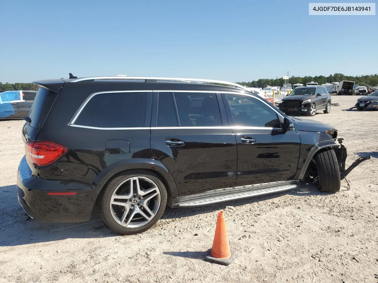 2018 Mercedes-Benz Gls 550 4Matic VIN: 4JGDF7DE6JB143941 Lot: 72722564