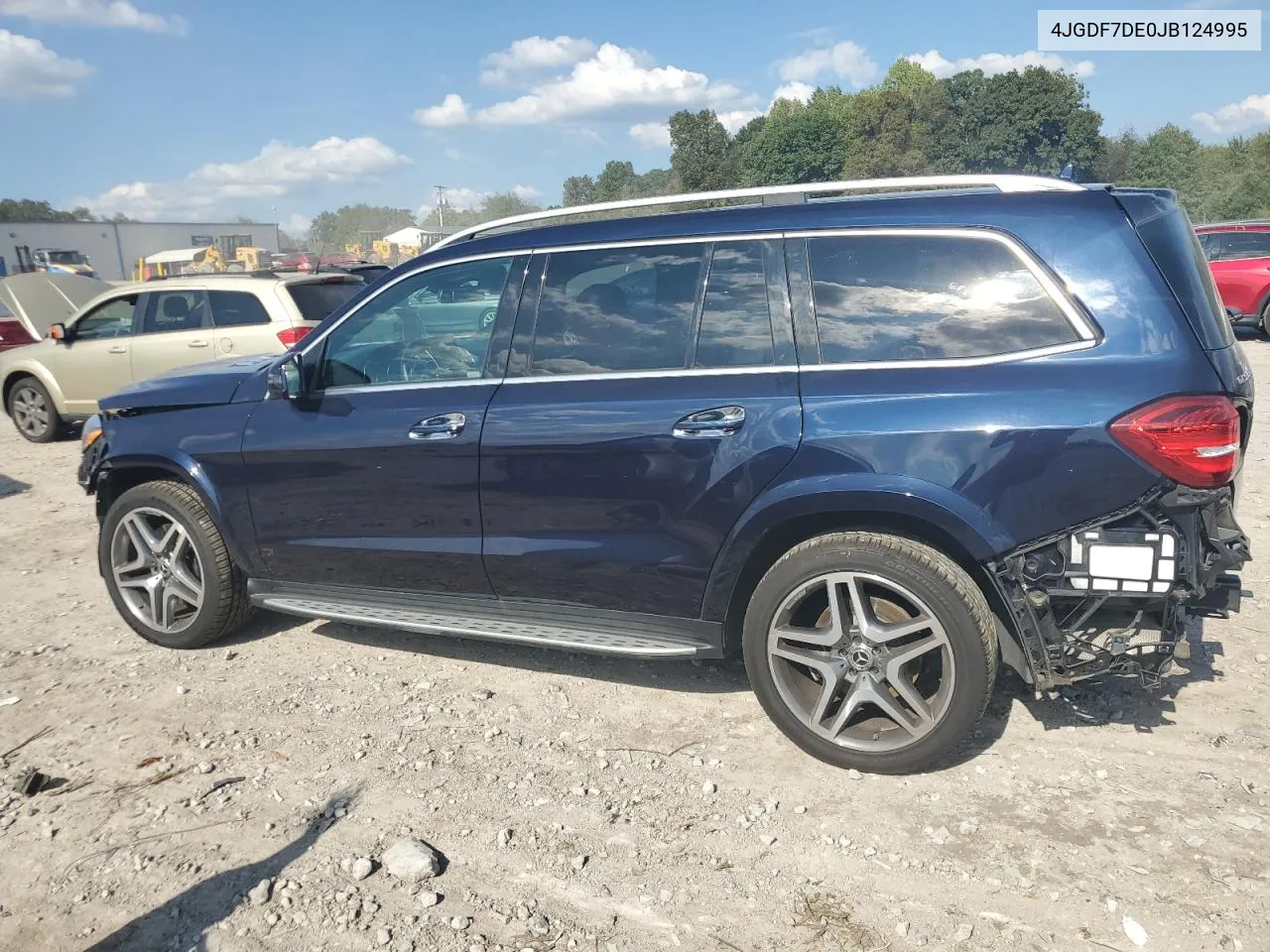 2018 Mercedes-Benz Gls 550 4Matic VIN: 4JGDF7DE0JB124995 Lot: 72731884