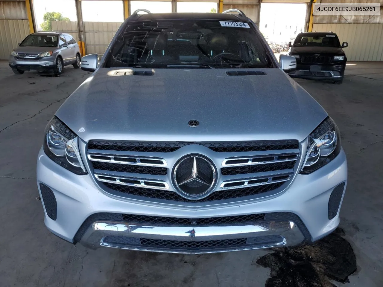 2018 Mercedes-Benz Gls 450 4Matic VIN: 4JGDF6EE9JB065261 Lot: 72793354