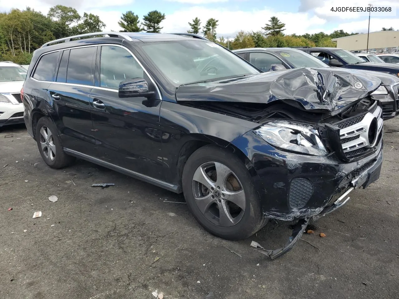 2018 Mercedes-Benz Gls 450 4Matic VIN: 4JGDF6EE9JB033068 Lot: 73514724