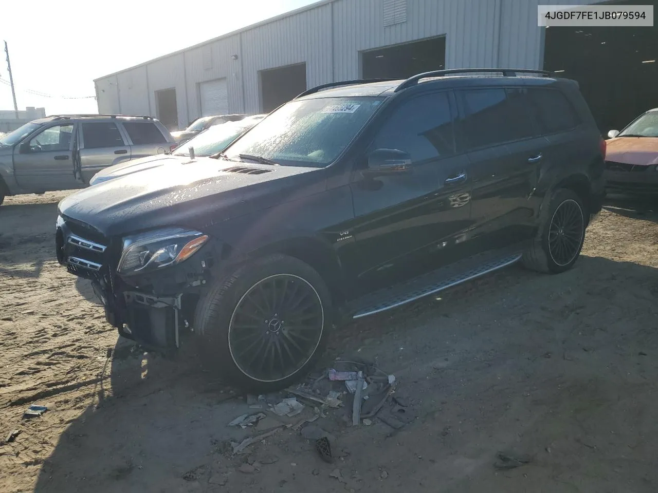 2018 Mercedes-Benz Gls 63 Amg 4Matic VIN: 4JGDF7FE1JB079594 Lot: 74465294