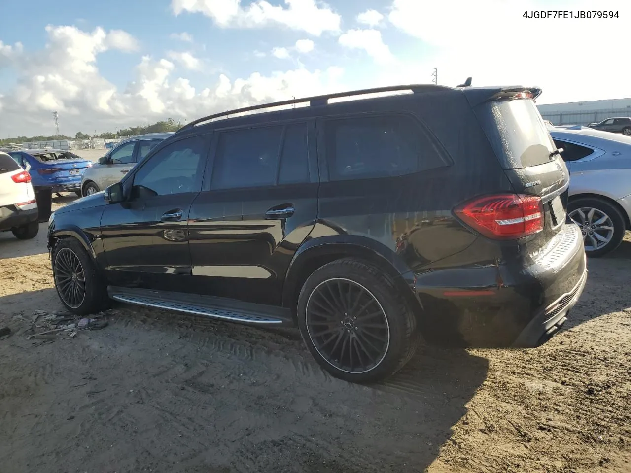 2018 Mercedes-Benz Gls 63 Amg 4Matic VIN: 4JGDF7FE1JB079594 Lot: 74465294