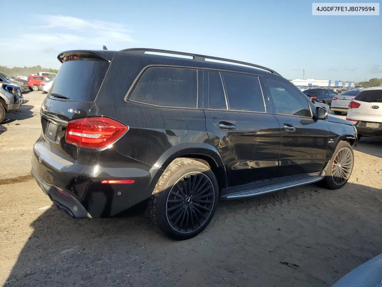 2018 Mercedes-Benz Gls 63 Amg 4Matic VIN: 4JGDF7FE1JB079594 Lot: 74465294