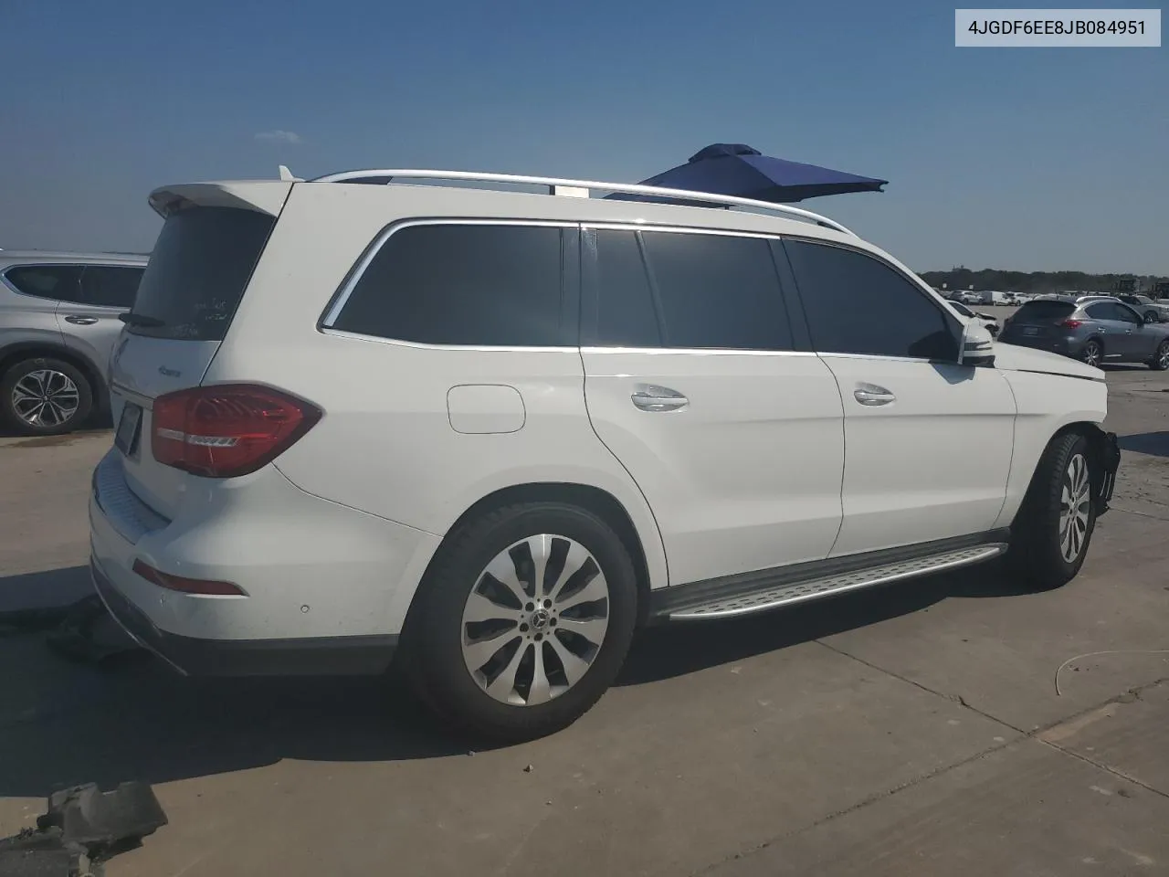 2018 Mercedes-Benz Gls 450 4Matic VIN: 4JGDF6EE8JB084951 Lot: 74625184